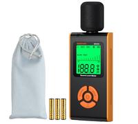 BOBOVAV Sonometre Decibelmetre Professionnel Numérique,30-130dB,A/C Pondéré | Réponse RAPIDE/LENTE,Valeur MAX/MIN,Écran Tricolore et Rétroéclairé,Précision ±1.5dB,HOLD,Arrêt Auto 5 min,pour Maison/Usines
