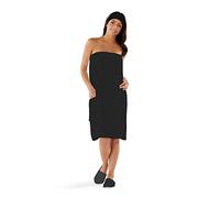 Boca Serviette de Spa en Tissu éponge pour Femme - Serviette de Spa, Douche, Bain et Salle de Sport avec Boutons-Pression - Taille M/L, XXL, 4XL, 6XL