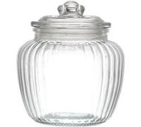 Bocal à Biscuits Rond Verre 60cl Transparent