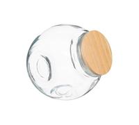 - Bocal à Bonbons en Verre "Bois" 0,65L Transparent