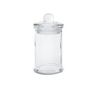 Bocal à bonbons en verre transparent, pot de stockage de bijoux de nourriture en étain portable, bouteille scellée, récipient de stockage de cuisine (Color : 750ml)