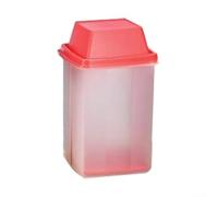 Bocal à Cornichons avec Égouttoir Intégré BPA Bocal à Cornichons(pink) | Égouttoir intégré, pour zéro débordement, garde les cornichons secs, plastique , pour facile à nettoyer