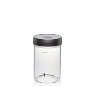 Bocal à fermenter - GEFU - Nativo - 1 L - Argent/Noir - Système Ferment Vent