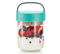Bocal à repas JAR TO GO 400 ml, turquoise, Lékué