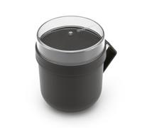 Bocal à repas MAKE & TAKE 600 ml, gris foncé, Brabantia