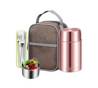 Bocal Alimentaire Isotherme Bol en acier inoxydable 1200 ml à isolation | Contenants lunch box Camping pique-nique plage plein air randonnée sport travail bureaux longs