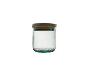 Bocal authentic 0,35L bouchon en bois - Table Passion