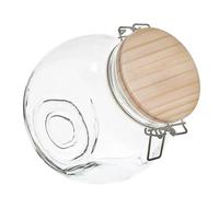 Bocal de Conservation Bois 1,7L Transparent
