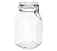 Bocal de conservation, couvercle hermétique, capacité de 2 litres, dimensions 12x12x22