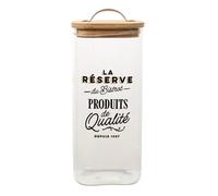 Bocal de Conservation en Verre Bistrot 1,5L Transparent