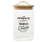 Bocal de Conservation en Verre Bistrot 1L Transparent