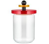 Bocal de rangement 100 COLLECTION, 1 l, rouge, verre, Alessi