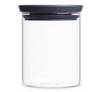 Bocal de rangement 600 ml, empilable, verre, Brabantia