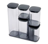 Bocal de rangement en set PODIUM 5, avec support, Joseph Joseph