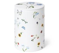 Bocal de rangement HAMMERSHOI SUMMER - SYMPHONY 14 cm, blanc, metal, Kähler