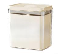 Bocal de rangement hermétique en plastique PET à large ouverture (2,5 l) | Corps en PET et ABS de qualité alimentaire, anneau en silicone, matériaux, construction, stockage sain