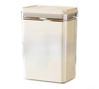 Bocal de rangement hermétique en plastique PET à large ouverture (3,4 l) | Corps en PET et ABS de qualité alimentaire, anneau en silicone, matériaux, construction, stockage sain