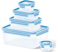 Bocal de rangement MASTER SEAL FRESH K3029012, set de 5 pc, plastique, Tefal