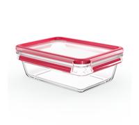 Tefal Boîte de conservation Masterseal Fresh Verre N1041010 1,3 L rectang., empilable, four/cong.