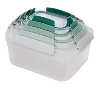 Bocal de rangement NEST 81127, set de 5 pc, vert, plastique, Joseph Joseph