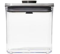 Bocal de rangement POP STEEL 1,6 l, rectangle, plastique, OXO