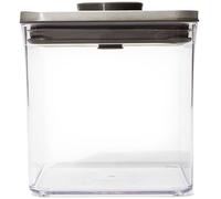 Bocal de rangement POP STEEL 2,6 l, grand carré, plastique, OXO