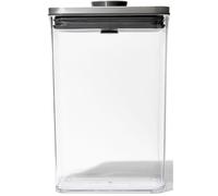 Bocal de rangement POP STEEL 2,6 l, rectangle, plastique, OXO