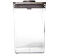 Bocal de rangement POP STEEL 4,2 l, grand carré, plastique, OXO