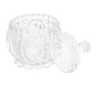 Bocal de Rangement Rétro en Verre, Grosse Capacité, Élégant | Rangement Ordonné, Ouverture et Fermeture Faciles, Usage Polyvalent, Décoration Intérieure, sans Risque Mains