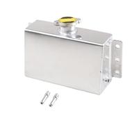 Bocal de refroidissement Réservoir de remplissage d'expansion liquide refroidissement en aluminium 1,6 l, réservoir débordement, récupération d'huile, surtension carburant(C)