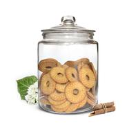 Sendez Bocal de Conservation 6L avec Couvercle - Récipient en Verre, Bonbonnière, Bocal à Biscuits Mason
