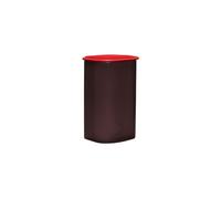 Bocal en céramique bordeaux, usage alimentaire, bicolore - Hübsch, Amare - 17x17x26 cm