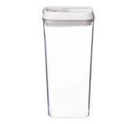Bocal en Plastique Carré Oslo 1,2L Transparent