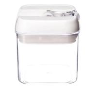 Bocal en Plastique Carré Oslo 500mL Transparent