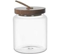 Bocal en Verre avec Couvercle Acacia H10cm / 55 ORAN -