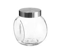 5five - bocal verre à bonbons couvercle inox 1,5l