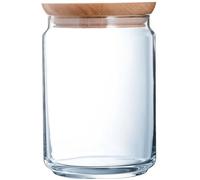Pot De Conservation En Verre Pure Jar Wood - Luminarc