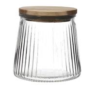 Bocal en Verre Design Acacia 65cl Transparent