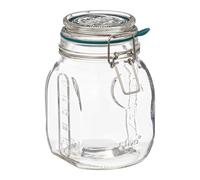 Bocal en Verre Gradué Jarro 750ml Transparent