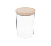 - Bocal en Verre "Hermet" 1,6L Transparent & Naturel