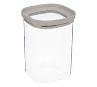 Bocal en Verre Hermet 1L Transparent & Beige