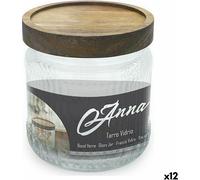 Bocal en verre La Mediterránea Anna 450 ml 0,45 L (12 pièces)