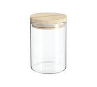 5FIVE Boîte hermétique Hermet 0,6 l verre et couvercle en bois