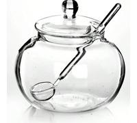 Bocal En Verre Transparent De 250 Ml Pour Bonbons, Épices, Bol À Sucre Pour La Cuisson De Poulet, Organisation De Rangement De La Maison, Pot À Sucre Et Vases Taille Unique,2 pièces,3 pièces,5 piècesV