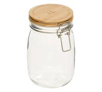 Bocal en Verre Wording 1L Transparent
