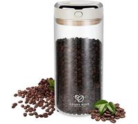 Bocal hermétique en verre - Capacité 1700 ml - Verre borosilicate - Valve de dégazage - Cadran dateur intégré