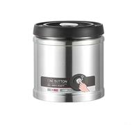 Bocal pour vide Café Acier 750ml Réutilisable Bocal pour vide(Silver 1600ML)