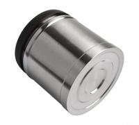 Bocal scellé sous vide en acier inoxydable pour grains de café, grains de thé, boîte de rangement résistante à la rouille, 750/1100/1600 ml (argent, 1600 ml)