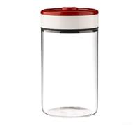Bocal Stockage Café 500ml Anti-Humidité(1200ML) | Technologie pour vide, fraîcheur prolongée, unique, pour idéal café thé, verre transparent