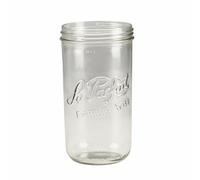 Le Parfait Bocaux à visser en verre Familia WISS 1500 g - Lot de 6 complets